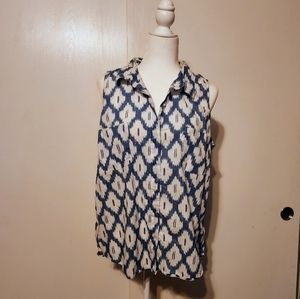 Faded Glory Button up Blouse